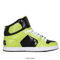 Osiris nyc 83 clk lime/bianco calzature 62XR2P25