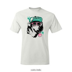 Osiris T-shirt costa sinistra bianca abbigliamento 62XR2P50