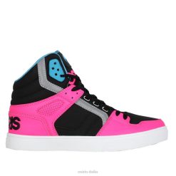 Osiris unisex clone 0084023 nero/rosa/ciano scarpa
